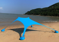 Blaues Leica-Polyester knallen oben Strand-Sonnenblende-Zelt-UVschutz 210X210X170CM fournisseur